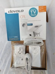 CPL DEVOLO 1200 GIGABT, COMPATIBLE AVEC TOUTES LES BOX. VR PHOTOS D'ÉCHANTILLONS - Photo 1/8