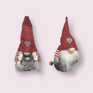 Adorable Set of Gnomes - Pointed hat, high quality, Set of 2 pieces - Picture 1 of 3