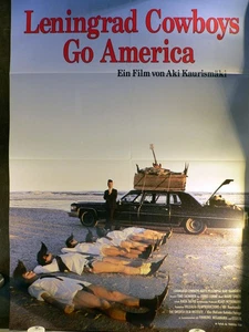 Leningrad Cowboys Go America - Aki Kaurismäki - Filmposter A1 84x60cm gefaltet - Picture 1 of 1