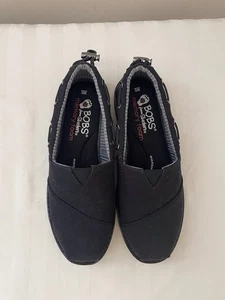 Mocasines negros de espuma viscoelástica Skechers Bobs SN 33382 para mujer talla 5” - Imagen 1 de 6