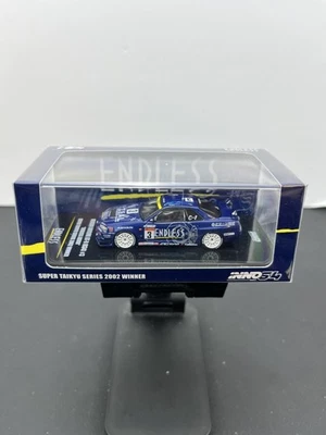 Inno64 Nissan Skyline GT-R R34 Endless Advan Super Taikyu Series 2002 ganador Foto 1 de 4
