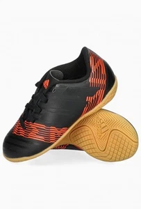 Vintage Adidas Nemeziz Tango 17.4 Indoor Soccer Shoes Kids 11.5 CP9221 Blk Messi - Picture 1 of 5