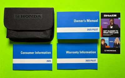 Juego manual y estuche Honda Pilot 2025 para propietarios de fábrica *OEM* Foto 1 de 4