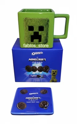 Tazza Ceramica Minecraft Film Movie con porta biscotti Oreo - Immagine 1 di 3