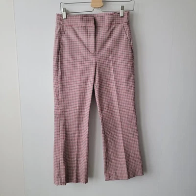Pantalón corto J.Crew Hayden Kickout para mujer talla 2 bolsillos inclinados a cuadros Foto 1 de 4