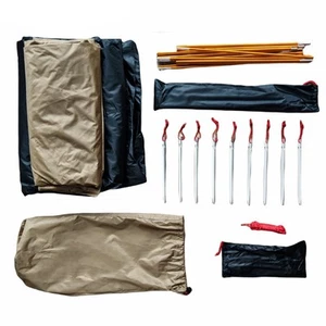 Tent for Hiking Adventures Lightweight Construction with Solid Support - Picture 1 of 33