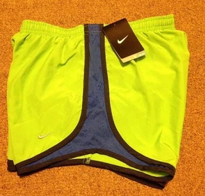 #95 Nuevo con etiquetas Pantalones Cortos para Correr XSmall Nike Dri-FIT Tempo Para Mujer 624278-360 - Imagen 1 de 2