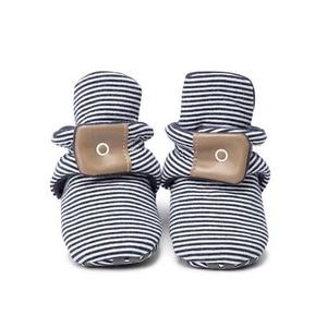 Indoor Booties Stripe Cotton Soft Sole Warm Baby Booties - Picture 1 of 15