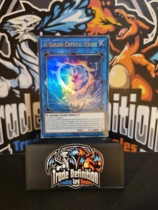 BLCR-EN042 G Golem Corazón Cristal Ultra Raro 1ª Edición YuGiOh - Imagen 1 de 1