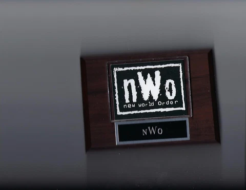 NWO PLAQUE WRESTLING WWE WWF WCW NEW WORLD ORDER Cover