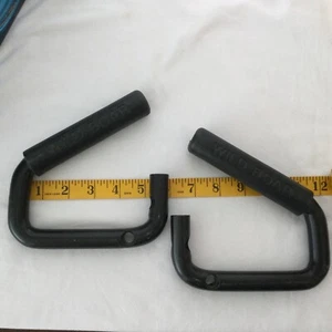 Black Wild Boar Jeep Wrangler Front Grab Bar Handles DD-NY789 Set 2 No Hardware - Picture 1 of 6