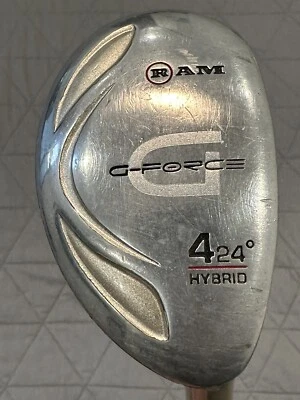 RAM ‘G-Force’ 24° 4 Hybrid Fairway Metal Ram Pro Gold Regular Steel 38” RH - Image 1 of 4