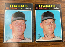 1971 TOPPS Card # 403 JOE COLEMAN DETROIT TIGERS