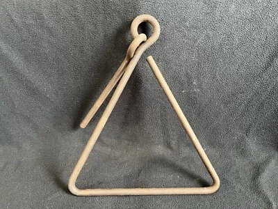 Campana de cena de hierro fundido primitiva americana vintage Foto 1 de 3