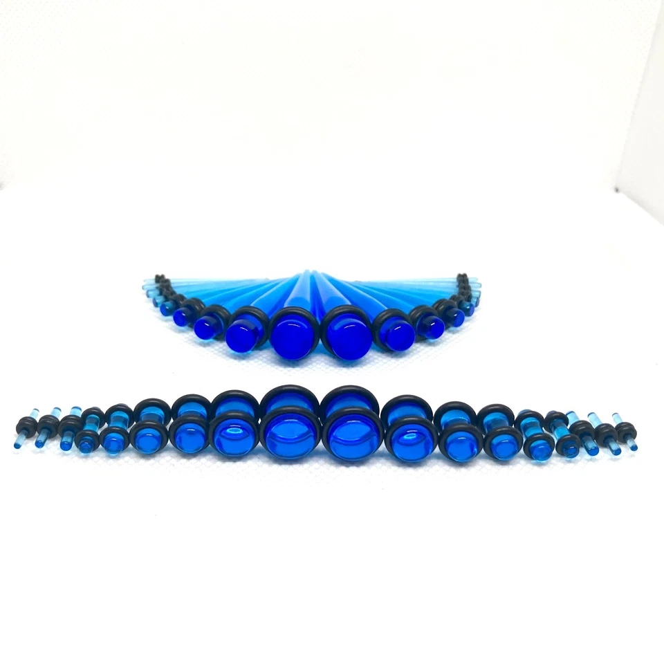 OFERTA - Conos acrílicos de muchos colores diferentes con tapones 14 g - 13/16" Foto 1 de 1