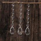 20 Acrylic Crystal Octagon Bead Hanging Strand Manzanita Tree Wedding Decoration