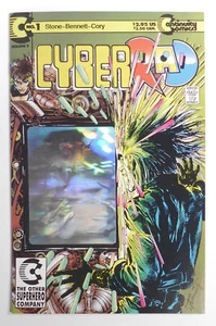 Cyberrad #1 Silver Hologram One Shot (1992) Continuity Comics - Picture 1 of 3