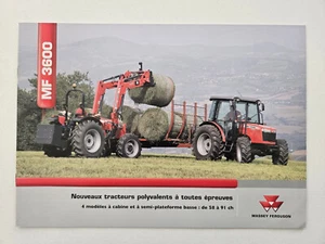 Brochure MASSEY FERGUSON MF 3600 tracteurs polyvalents à toutes épreuves - Afbeelding 1 van 4