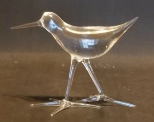 Hand Blown Glass Bird Figurine Mod 1982 USED Very Good Condition $40.00 + FS - Picture 1 of 5