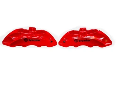 Dodge Challenger Charger SRT Red Brembo Front 6 Calipers Pair BRAND NEW - Image 1 of 3