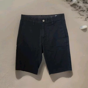 Volcom Shorts Mens 28 Bermuda True To This Casual Skater Chino Bottoms 10 Inseam - Picture 1 of 14