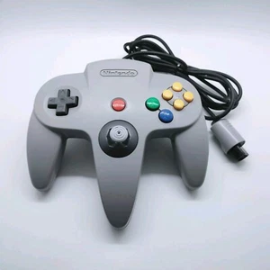 Mando Oficial Nintendo 64 N64 Auténtico Original NUS-005 Gris - Imagen 1 de 6