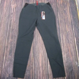 SPANX NEW NWT Womens XL Gray Woven Twill Leggings Shaping - Picture 1 of 5