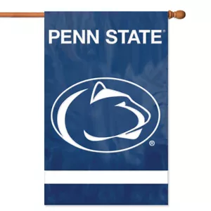 Penn State Nittany Lions House Banner Flag Outdoor DOUBLE SIDE Embroidered - Picture 1 of 2