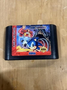 Sonic Spinball (Sega Genesis, 1993) - European Version Cartridge Only - Picture 1 of 3