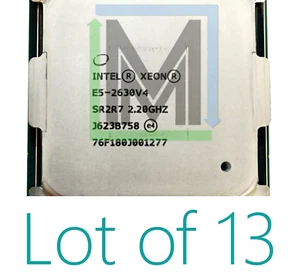 SR2R7 Intel Xeon E5-2630 v4 10-core 2.20GHz 25MB LGA2011-3 CPU Processor - 13PCS - Picture 1 of 3
