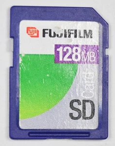 Fujifilm 128MB SD Memory Card - Picture 1 of 2