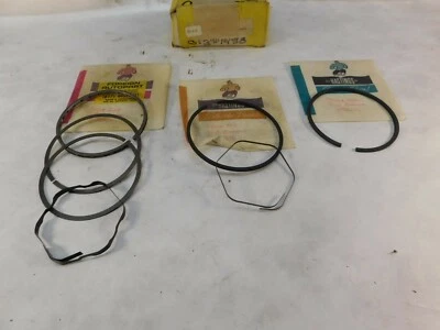 Opel Kadett Rekord 1500cc 1.5 litre HASTINGS Piston Rings 6823.STD 1965-1971 - Image 1 of 3