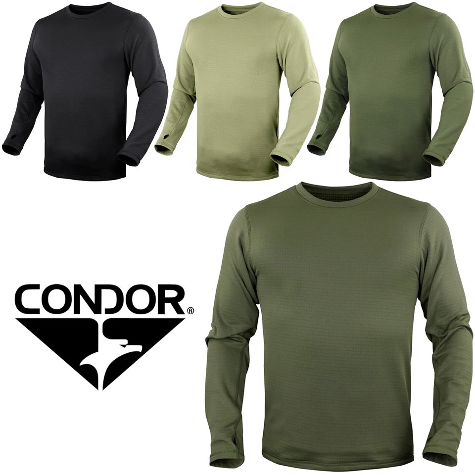 Condor 101228 Tactical Base II Pullover Fleece Lightweight Crew Undershirt Shirt - Image 1 of 1