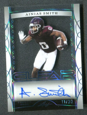 2022 Leaf Trinity Clear Autographs Platinum #CAAS2 Ainias Smith 11/30 A38 282