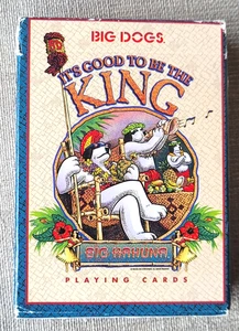 Baraja de cartas Big Dogs Big Kahuna EE. UU. 54, 1996 - Imagen 1 de 10