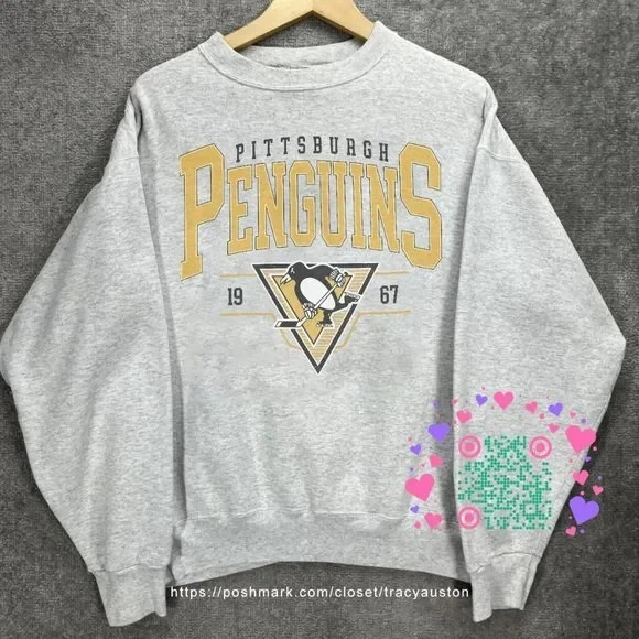 Sudadera de hockey Pittsburgh Penguins, retro NHL Pittsburgh Penguins VK04149 Foto 1 de 1