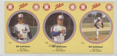 1982 Zellers Baseball Pro Tips Montreal Expos Bill Gullickson #15 - Image 1 of 2