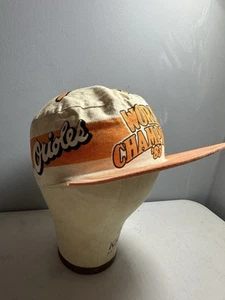Vintage 1983 MLB World Series Baltimore Orioles Painters Cap Baseball Hat OSFA - Picture 1 of 11