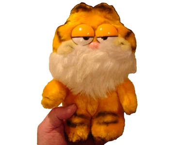 Vintage Dakin 1978 Bearded Garfield Plush 8 1/2" Tall NOS No tags Nice!!!!!! - Image 1 of 4