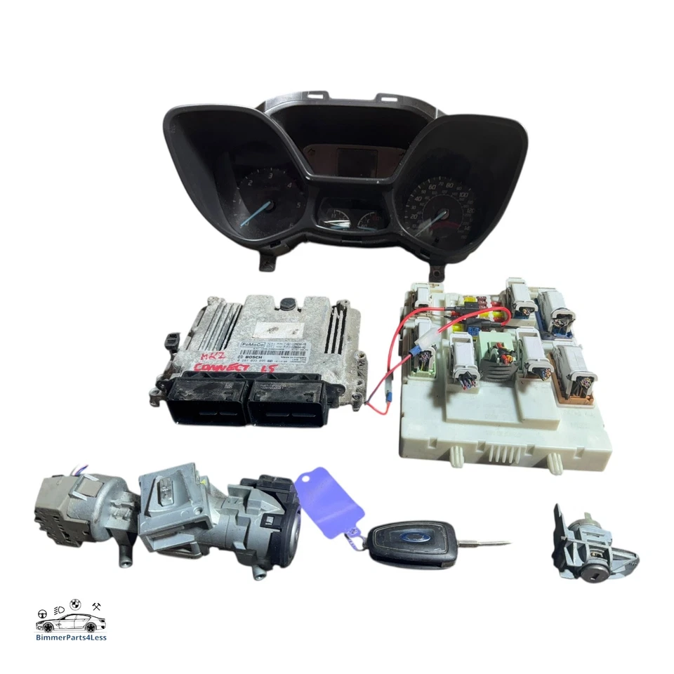 Ford Transit Connect 220 2017 motor diésel ECU kit y juego de bloqueo Foto 1 de 3