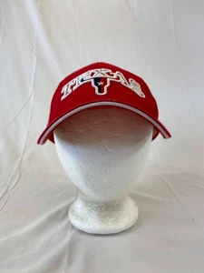 Texas Baseball Cap Strapback Hat Flag Longhorn Red OSFA Adjustable Outdoors - Picture 1 of 10