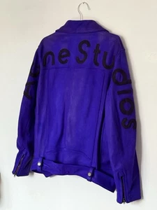 ACNE STUDIOS NEW LEATHER JACKET - Picture 1 of 7