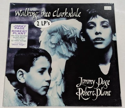 Jimmy Page Robert Plant Walking Into Clarksdale Atlantic 83092-1 vinyl 2LP Zep — 第 1/4 张图片