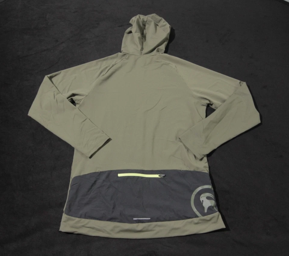 Backcountry Hero Dirt Hoodie Mens Large Mountain Bike Vented Lightweight Green - Image 1 of 4