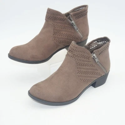 NUEVO American Rag Mujer 5 Abby Botines Botas Marrón Negro  Foto 1 de 4