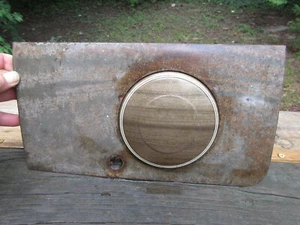 1938 Hudson Glove Box Door and Clock Delete ONLY No Lock - Picture 1 of 6