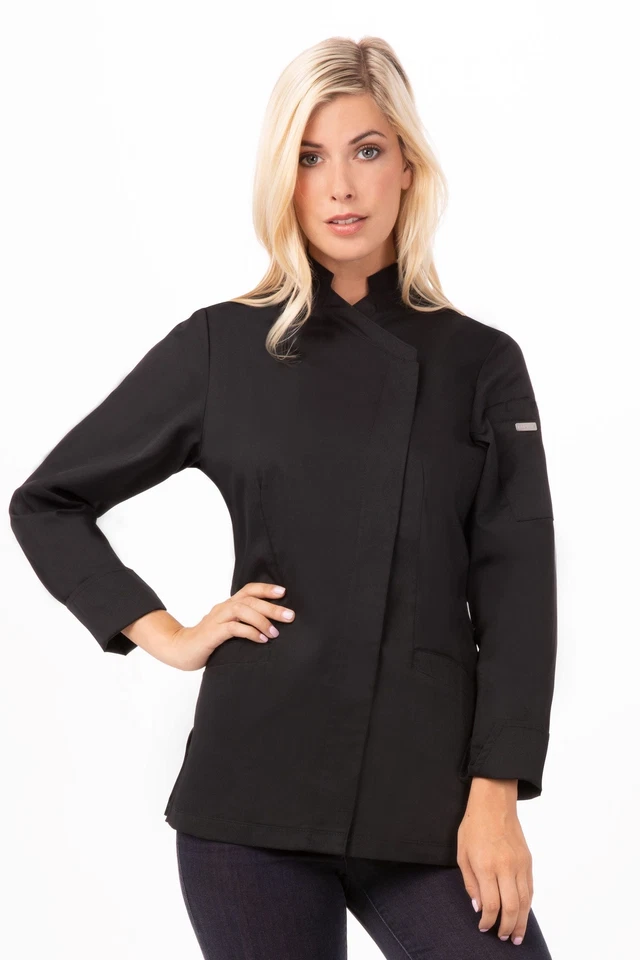 Chef Works Womens Marrakesh V-Series Chef Coat (CES03W) - Image 1 of 1