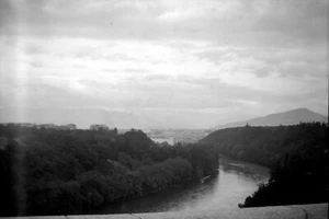 Suisse Genève Le Rhône Lac Léman - Ancien négatif photo an. 1930 - Picture 1 of 1