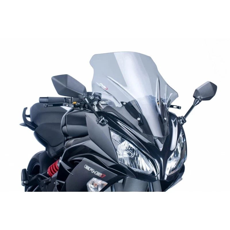 CUPOLINO PUIG TOURING COMPATIBILE PER KAWASAKI ER-6F 2012 > 2016 FUME CHIARO - Immagine 1 di 2