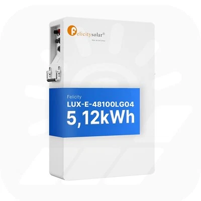 FELICITY ESS Felicity 5,12kWh PV-Speicher - LUX-E-48100LG04 - Erweiterbar 48/51,2V LiFePO4